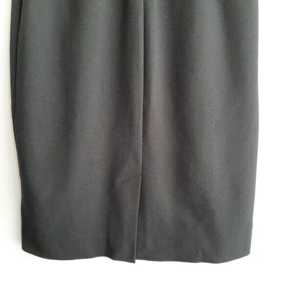 BANANA REPUBLIC | Bi-Stretch Square Neckline Sheath Dress Knee Length LBD Sz 4 - Picture 11 of 14